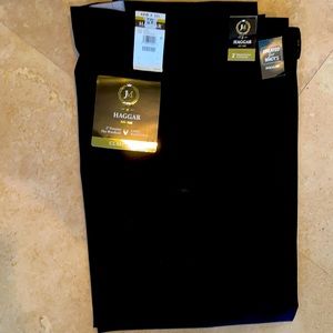 Men’s NWT Haggar dress pants 44W 30 L